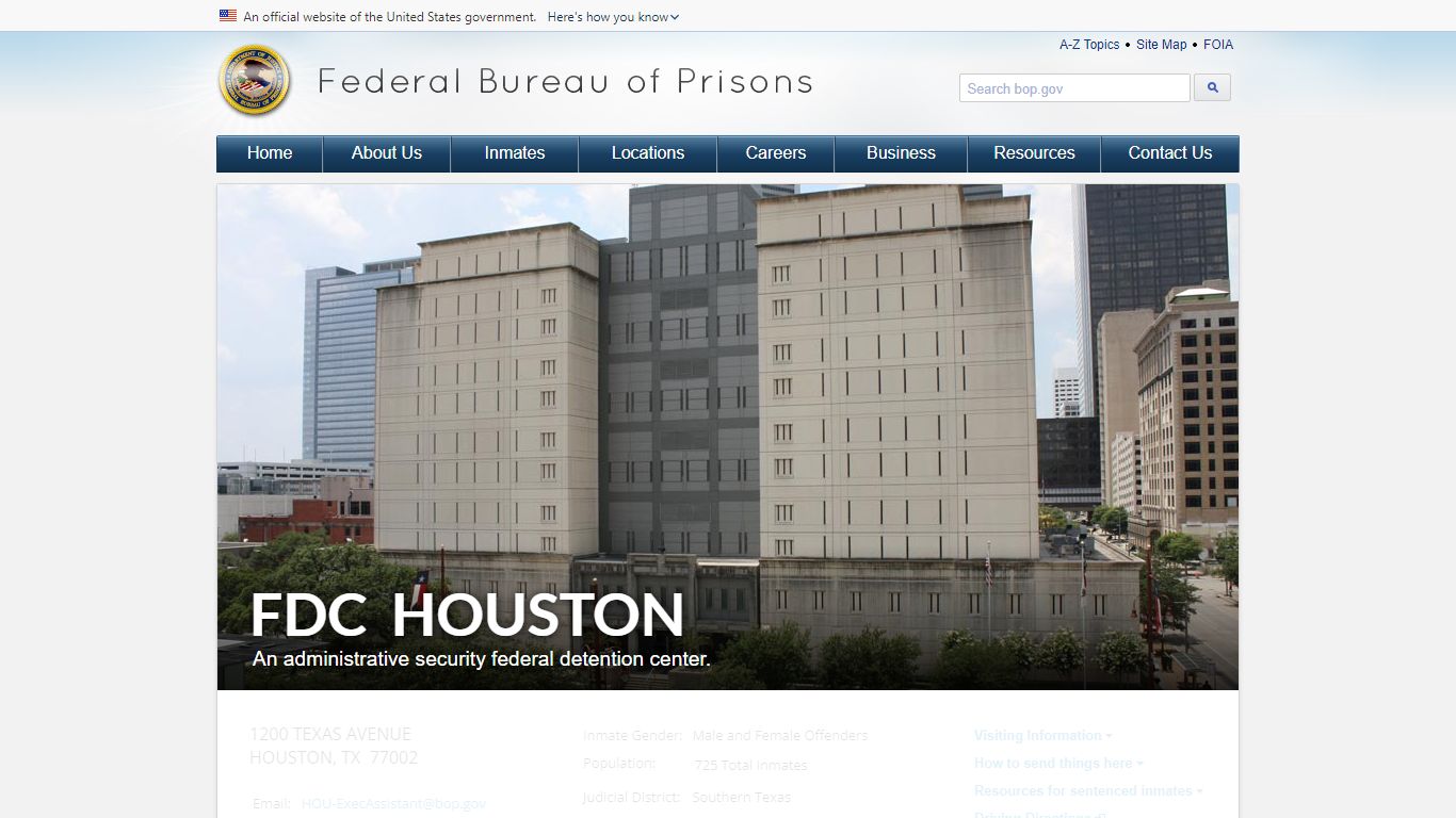 FDC Houston - BOP